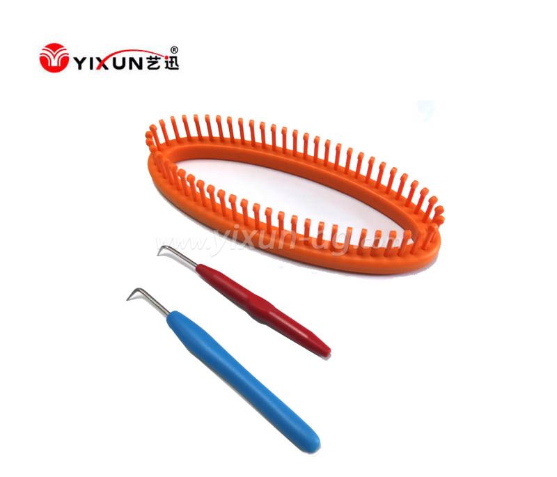 Custom plastic hand textile tools knitting plastic injection mould